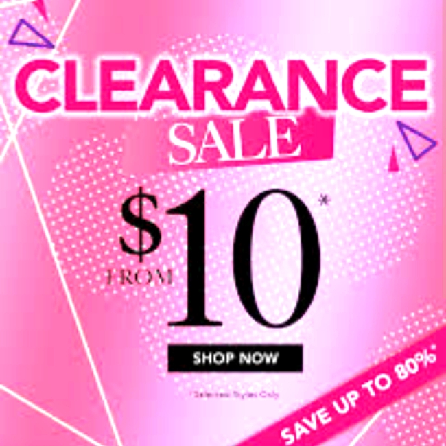 10 Clearance Sale